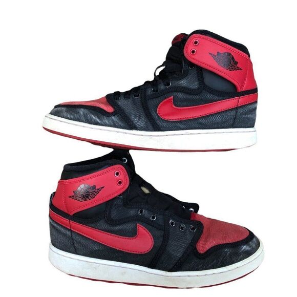 AGED 2015 Nike Air Jordan 1 Retro KO Bred Size 8 - Picture 7 of 16